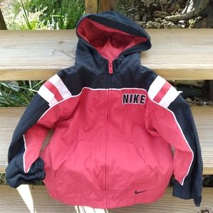 Nike Youth sz4 Hooded Windbreaker